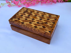 Decorative Thuya Jewelry Box 8x5in