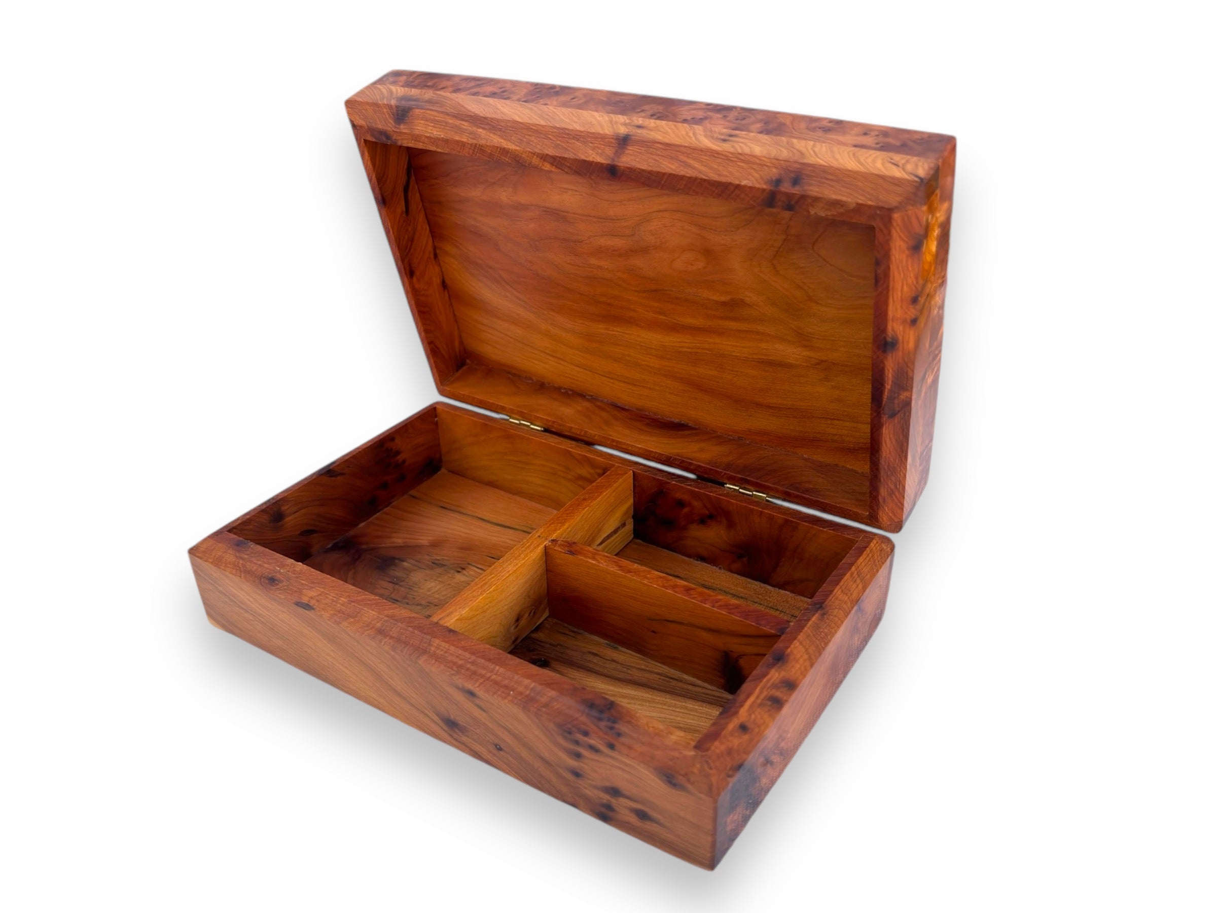 Handmade Thuya Jewelry Box 8x5in